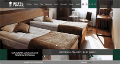 Desktop Screenshot of hotel-topaz.pl