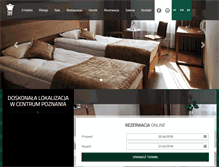 Tablet Screenshot of hotel-topaz.pl